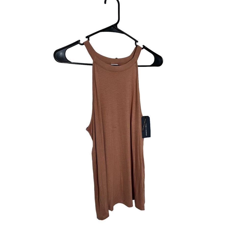 Melrose and Market Tan Tank NWT Size Medium